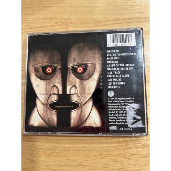 Pink Floyd "The Division Bell" CD Album - Picture 4 of 4